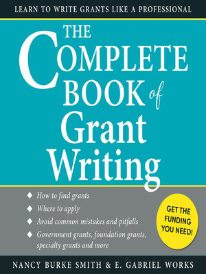 cover image of The Complete Book of Grant Writing